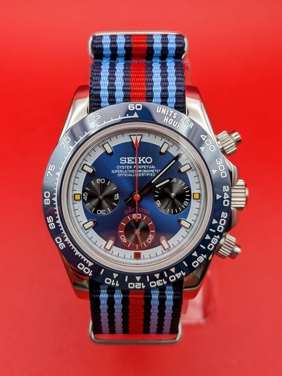 Seiko Other - Seiko MOD | Martini Inspired Chronograph | VK63 quartz movement